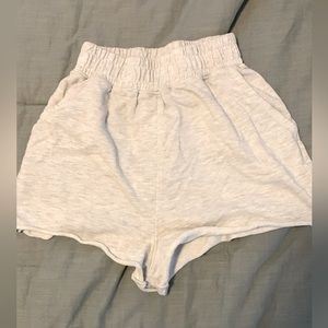 Small high rise sweat shorts